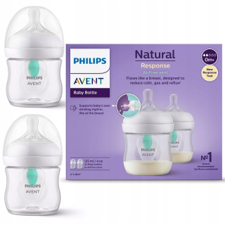 Butelki Philips Avent SCY670/02 Natural Response AirFree 2x125 ml
