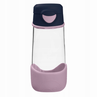 B.Box Indigo Rose tritanová fľaša 450 ml ružová a modrá