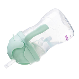 B.Box BB00520 fľaša na vodu so slamkou, 240 ml, zelená