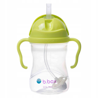 B.Box BB00512 pohár so slamkou 240 ml zelená