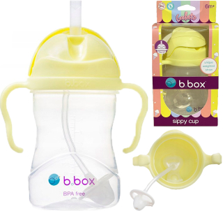 B.Box Gelato Banana Split fľaša so slamkou 240 ml