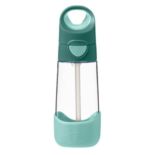 Tritanová fľaša so slamkou B.Box BB500307 Emerald Forest 450 ml