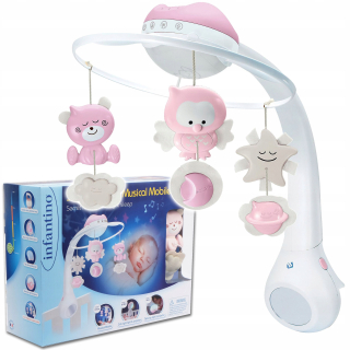 Kolotoč nad postieľku - B-Kids Carousel pre COT 3in1 LAMP projektor