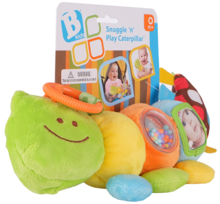 B-KIDS Cozy húsenica plyšový prívesok