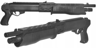 Detská zbraň - B.Office Puška na guličky 6mm Shotgun Kúpele Shooting