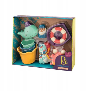 Hračka do vody - B.TOYS: Wee B. Striekajúci kúpeľový set 1568