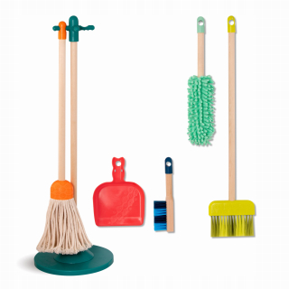 Detská sada na upratovanie - B.TOYS ČISTAŤ N HRAŤHO DREVA