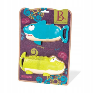 Hračka do vody - B.Toys SPLISHIN, SPLASH KIT 2x Vodné delá