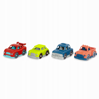 Tatra, nákladné auto - B.Toys Wonder kolesá Sada 4 vozidiel s vyzdvihnutie