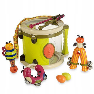 B.toys bubnové nástroje tamburína marakas Parum