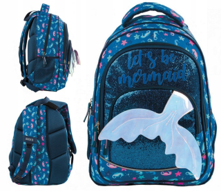 Zálohovanie batohu siréna priateľka dievčatá