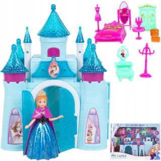 Domček pre bábiky -
Rozprávkový hrad Princess Elza Light Sound