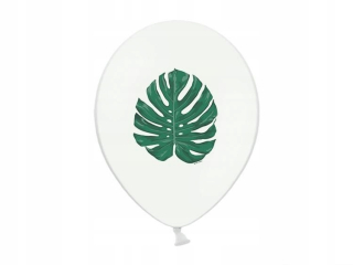 Balóny na párty - Balóny balón Aloha lístie 50 ks 30 cm hawai