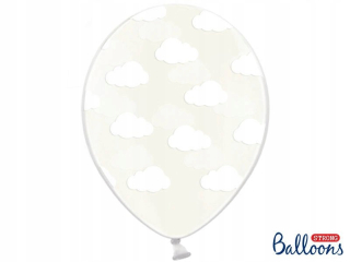 Balóny na párty - CLEAR BALONS 50 PCS Crystal Clear Party