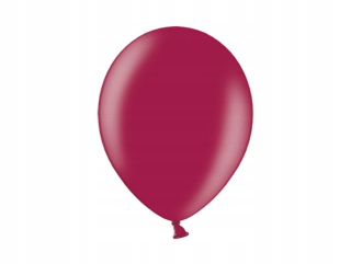 Balóny na párty - Latexové balóny 30 cm kovové Plum 100 ks