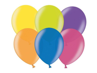 Balóny na párty - Balóniky pevným kovovým viacfarebný balón 30 cm