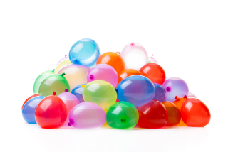 Balóny na párty - Vodné balóny 100 ks balón farebných vodné bomby