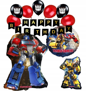 Balóny na párty - Balónov narodeninám Sada Transformers Optimus
