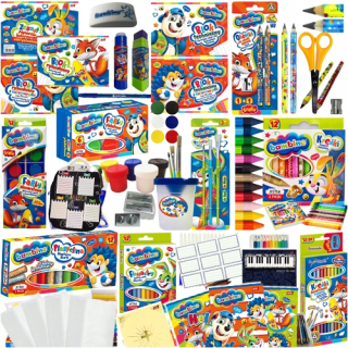 ART SET ŠKOLSKÉ LAYET PRE DETI BAMBINO 22 ks.