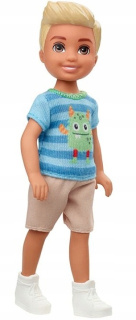 Bábika Barbie - Barbie klub Chelsea Boy Ghv67 Mattel