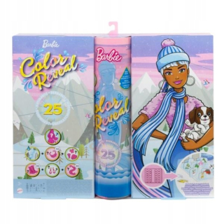 Bábika Barbie - Barbie Color Reveal Adventný kalendár 25 ELEM