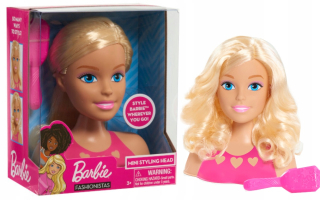 Barbie hlava štylizovať česanie kefou