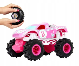 Barbie Hot Wheels Monster Truck RC diaľkové ovládanie