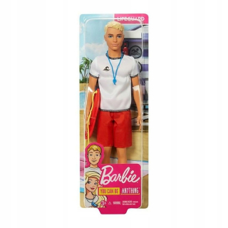 Bábika Barbie - Barbie Ken Doll Ratownik FXP04
