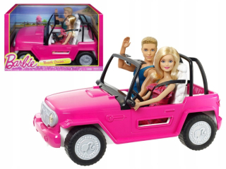 Bábika Barbie - Auto Barbie bábika Ken Vehicle Kit Cruiser 2Pak