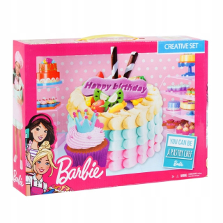 Barbie Mass Plastic Cake Cake Set