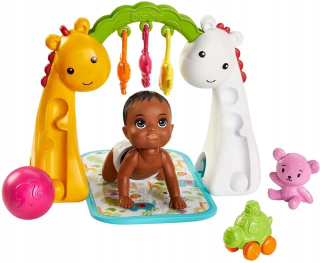 Bábika Barbie - Barbie babysitter Bobas bábiky a príslušenstvo GHV85