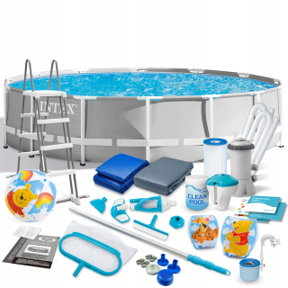 Intex 457x122 záhradný nábytok set 21W1