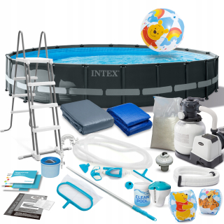 Intex 610x122 Garden Sharbable Set 21W1