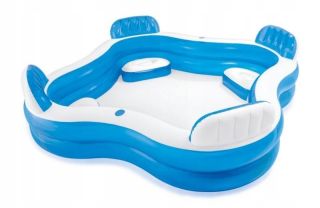Rodinný bazén s Intex 229x229x66 # B1 Sedadlá # B1