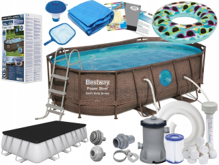 Futbalový bazén 427x250x100 cm bestway 56714
