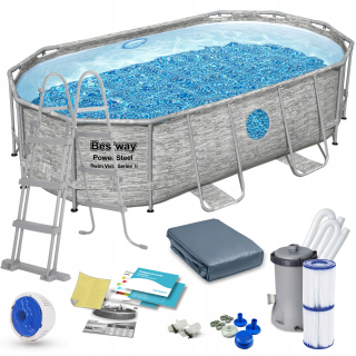 Pool Garden rámu 427x250x100 Bestway 12W1
