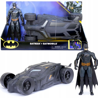 Spin Master Batman Batmobil s 30 cm figúrkou