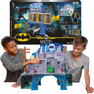Akčná figúrka, postavička - Batman Kit 3in1 Jaskyňa Batman Batcave Figurine
