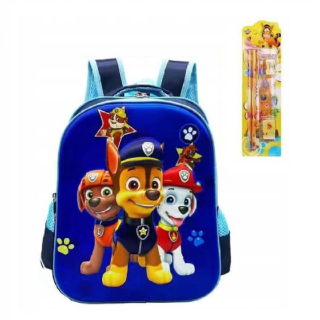 Jednokomorový batoh do škôlky Paw Patrol, chlapci, dievčatá, Odtiene modrej