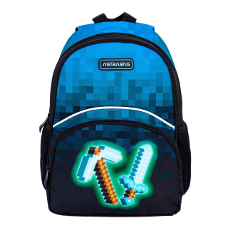 Viackomorový školský batoh AstraBag Multicolor 5 l