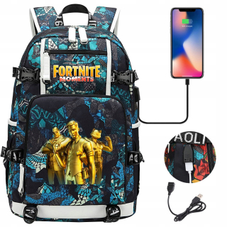 BATOH FORTNITE VEĽKÝ VODEODOLNÝ USB formátu A4