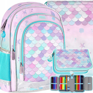 Viackomorový školský batoh Starpak Multicolor 23 l + 2 ďalšie produkty