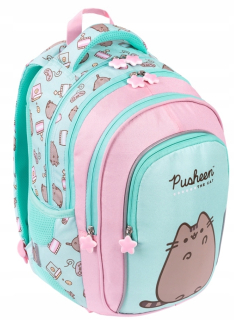 PUSHEEN ST.Right MINT Batoh Cat Kitten PRE DIEVČATÁ TRIEDY 1-3