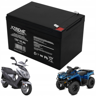 12V/10Ah gélová batéria pre detské elektromobily