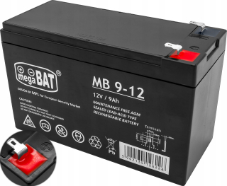 Akumulátor Megabat MB 9-12 12 V 9 Ah