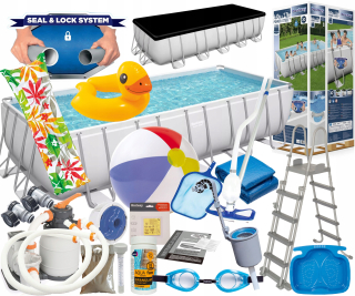 Bezplatne 5612b Pool Pool 640x274x132cm Čerpadlo