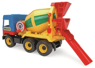 Domiešavač autíčko pre deti - Miešačka na betón 38 cm Wader 32001 Middle Truck