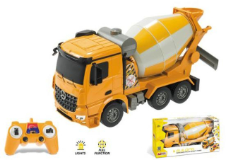 RC auto - MIEŠAČ BETÓNU S DIAĽKOVÝM OVLÁDANÍM 1:26