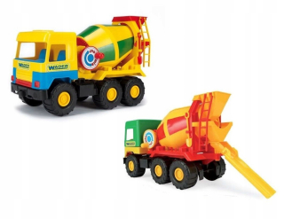 Domiešavač autíčko pre deti - Betonizer Wader City Truck Middle Super Truck !!!