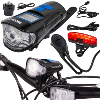 MalTrack 110423 osvetlenie na bicykel 300 lm USB
